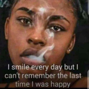 Broke gal
