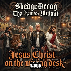Jesus Christ on the mixing desk 
