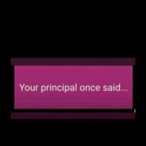 The principal 