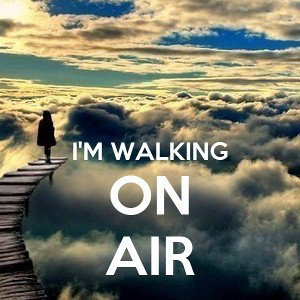 walking on air