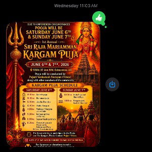 Kargam Pooja 
