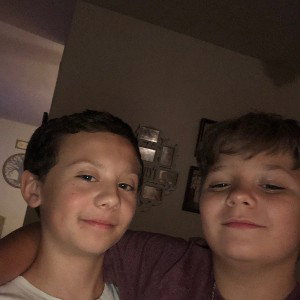 with the crew