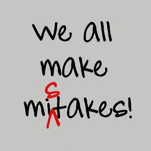mistakes 