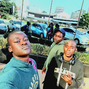 Gang outside