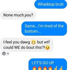 let's go up (AYY AYE)