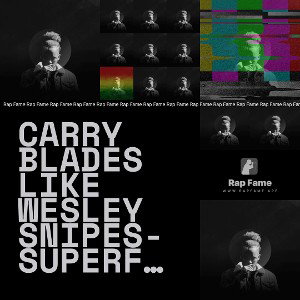 carry blades like Wesley snipes- superfly 