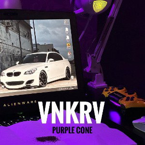 purple cone