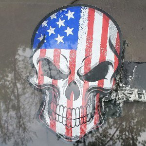 Not made in Amerikkka " that OF GOD LIGHT ; TITLED " EVEN IF WE WEAR PAINTED MASK"