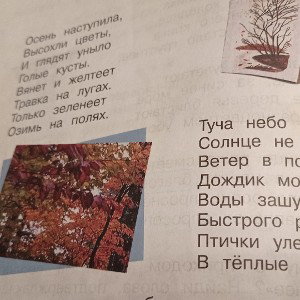 осень наступила (песня стихотворения) 