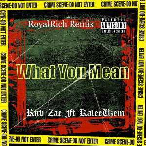 What You Mean-RNB Zae Ft KaleeUzem