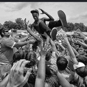 jump into the mosh pit