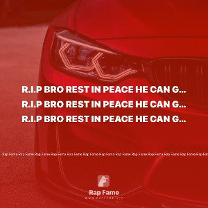 R.I.P bro rest in peace he can go to hell with this choppy in his head