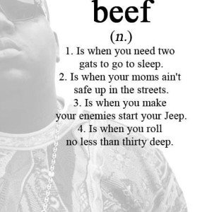 WHAT'S BEEF