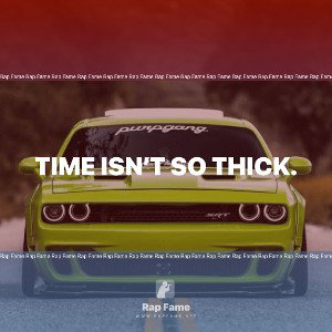Time isn’t so thick.