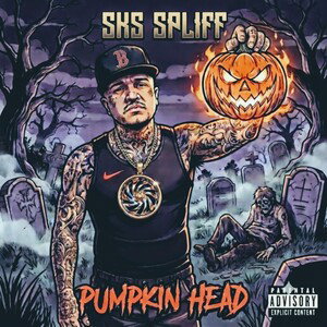 pumpkin head. 