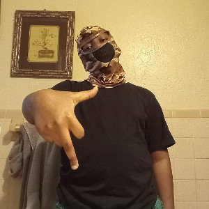 One hand