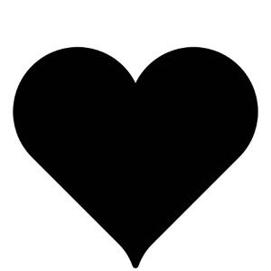 coeur noir 