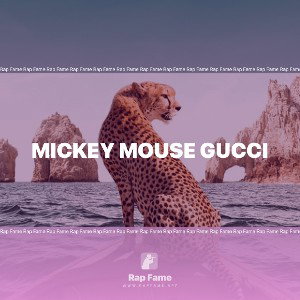 Mickey Mouse Gucci