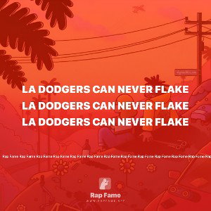 LA dodgers can never flake