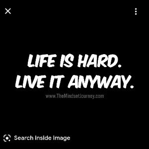 Life is hard