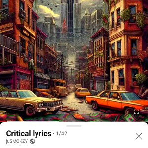 Dernier jour . critical lyrics-