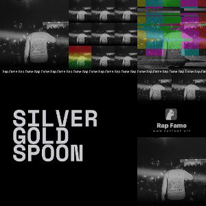 silver gold spoon 
