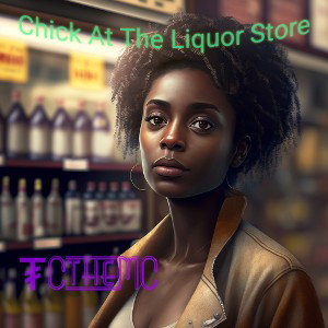 Chick At The Liquor Store
