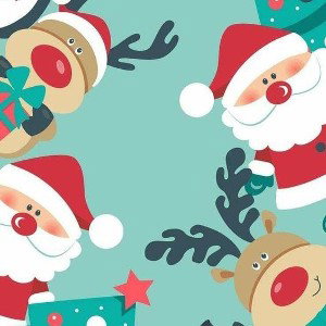 I saw  Santa 