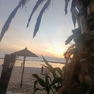 En beach