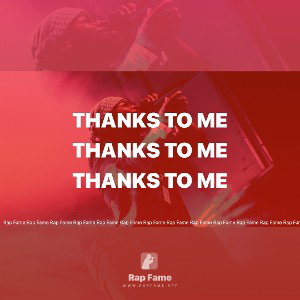 Thanks to me