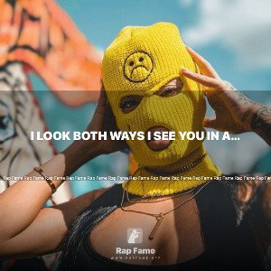  I look both ways I see you in a car
