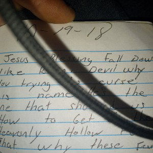Wrote by Aaron Patrick Holcomb.