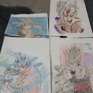 Goku and Gohan rap boys