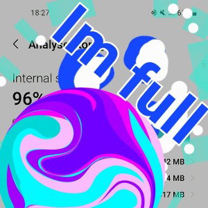I'm full