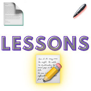 LESSONS