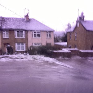 snow outside