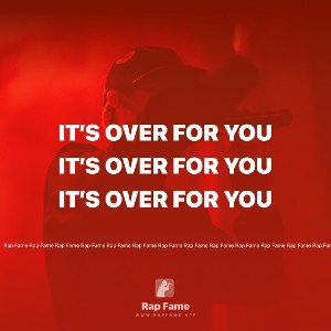 it’s over for you