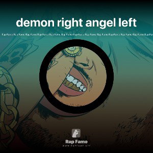 demon right angel left