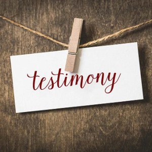 testimony