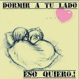 Desperté a tu lado