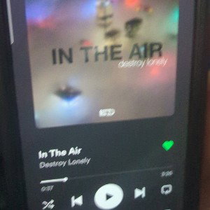 in the air 
