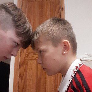 the Liam and Josh rap battle