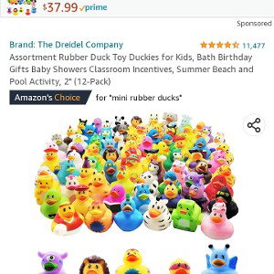 rubber duckies