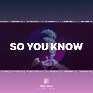 so you know