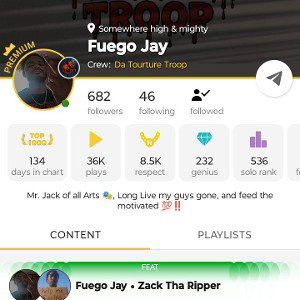 diss track Fuego Jay 