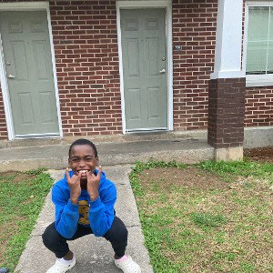 Donnie pulled up body covered in black,