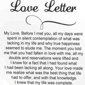 Love Letter