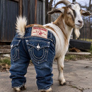 Goat Wearing Horseshoes Freestyle