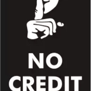 No credit (rough)