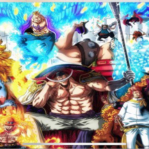 White beard the god teach/black beard trash